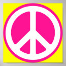 Recherche de signe paix rose posters Symbole