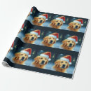 Recherche de golden retriever wrapping paper Chiot