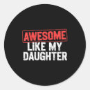 Search for dads and daughters stickers Funny dad