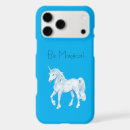 Recherche de licorne blanche iphone coques Magique