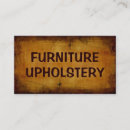 Search for furniture business cards Old