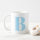 Search for baby blue and white mugs Girly