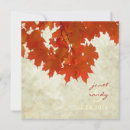 Recherche de érable rouge invitations Feuille