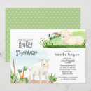 Search for lamb baby boy shower invitations Modern