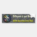 Search for different bumper stickers Autism awareness