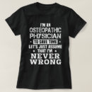 Recherche de ostéopathes tshirts Profession
