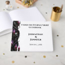 Search for gothic wedding guest books Skulls