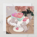 Search for flowers and cats cards Cat lover