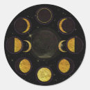 Recherche de phases lune autocollants Astrologie