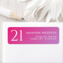 Search for years return address labels Girly