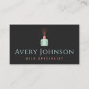 Search for essential oil business cards Herbal