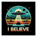 Search for i believe in ufos posters Space