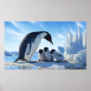Recherche de pingouins de bébé posters Mignon