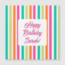 Search for multicolors square invitations Retro