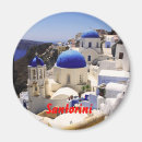 Recherche de cyclades magnets Santorini