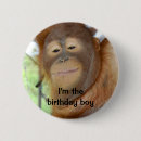 Search for monkey boy buttons Birthday