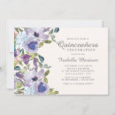 Search for lilac and blue invitations Flowers
