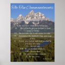 Recherche de les 10 commandements posters Exode