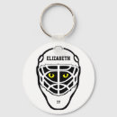 Search for lacrosse keychains Goalkeeper
