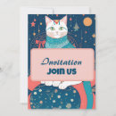 Search for a classy cat invitations Party