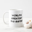 Search for worlds best sister mugs For her