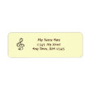 Search for musical return address labels Musician