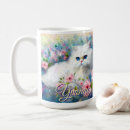 Recherche de chat persan blanc tasses Minou