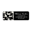 Search for funny cat return address labels Hand drawn