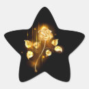 Search for golden rose stickers Black