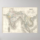 Search for vintage india map posters Old