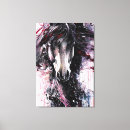 Search for abstract horse canvas prints Portrait