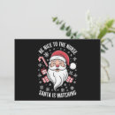 Search for funny nurse holiday cards Santa