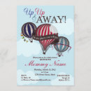 Search for vintage hot air balloon invitations Shower