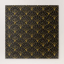 Search for vintage art deco puzzles Illustration