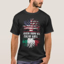 Recherche de italian flag tshirts Américain