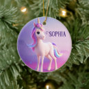 Search for unicorns ornaments Pastel