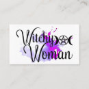Search for witchy business cards Wicca