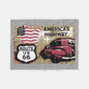 Search for route 66 blankets Usa