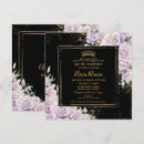 Recherche de lilac quinceanera invitations Teen girl