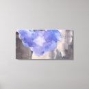 Search for purple and grey canvas prints Watercolor