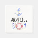 Search for ahoy napkins Baby on board