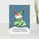 Search for special friend christmas cards Snowman