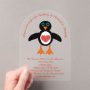 Search for penguin wedding invitations Birds