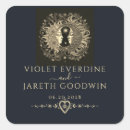 Recherche de or mariage autocollants Mystique