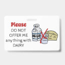Search for allergy badges Food