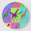 Recherche de popart horloges Coloré