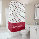 Search for ladybug shower curtains White