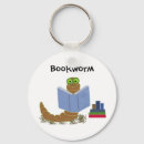 Search for book worm keychains Reader