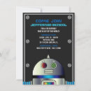 Search for robot party invitations Outer space