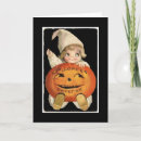Search for vintage halloween cards Little girl